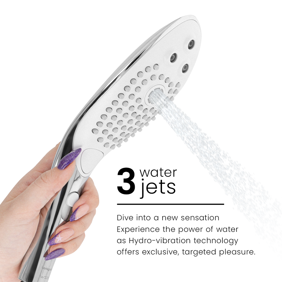Womanizer Wave Cromato soffione doccia stimolante