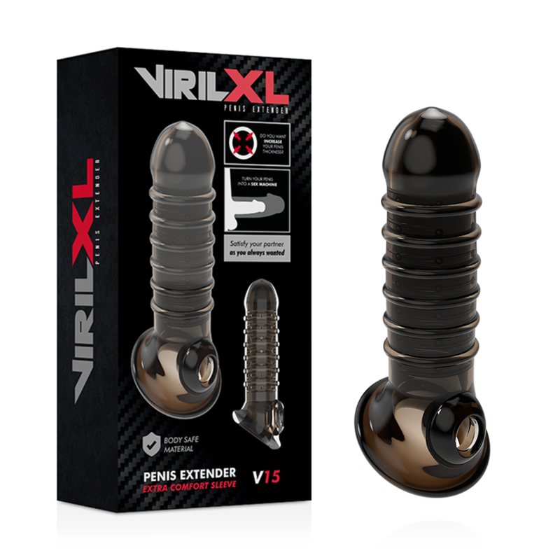 VirilXL V15 guaina pene nera allungante