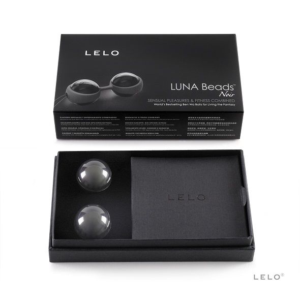 LELO Luna Beads Noir palline vaginali doppie