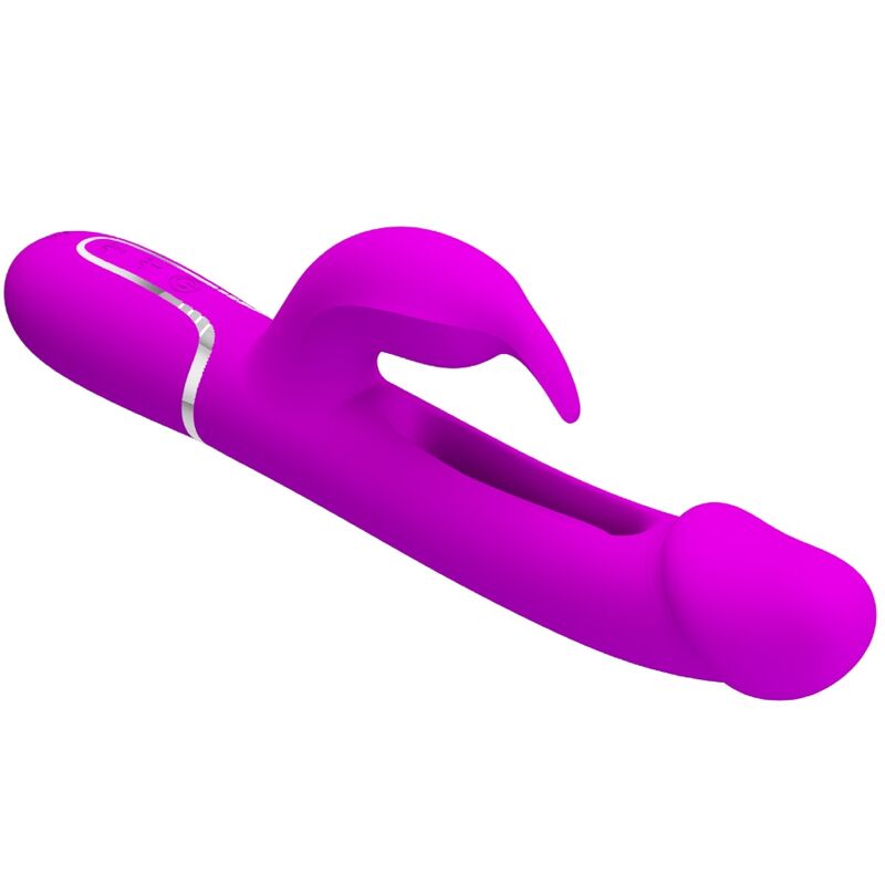 Pretty Love Dejon Vibratore Fucsia Spinta e Rotazione