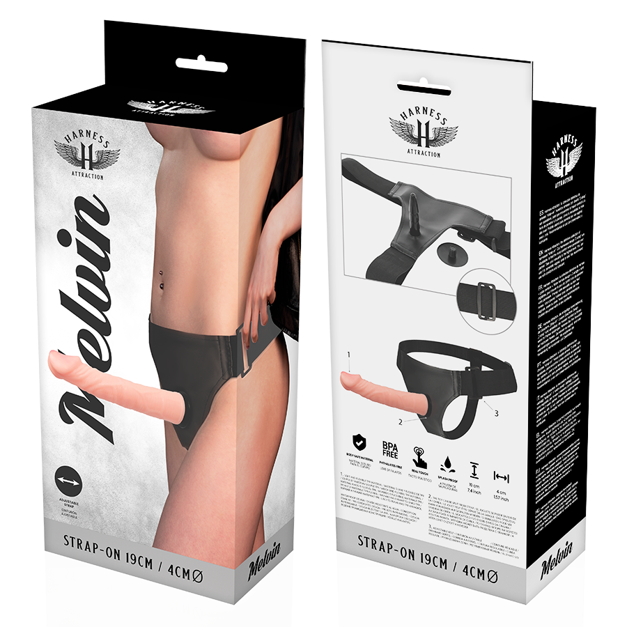 Frutille Attraction Harness Melvin imbracatura carne 19 cm