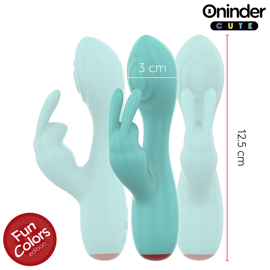 Oninder Cute Love Bunny Tapping vibratore rabbit con app