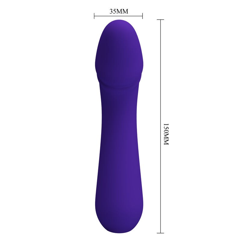 Pretty Love Cetus vibratore punto G viola ricaricabile