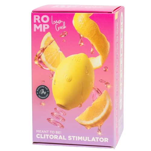 Romp Lemon Crush stimolatore clitoride giallo onde pressione
