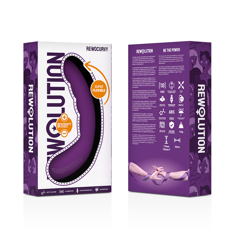 Rewolution RewoCurvy vibratore punto G flessibile 17 cm