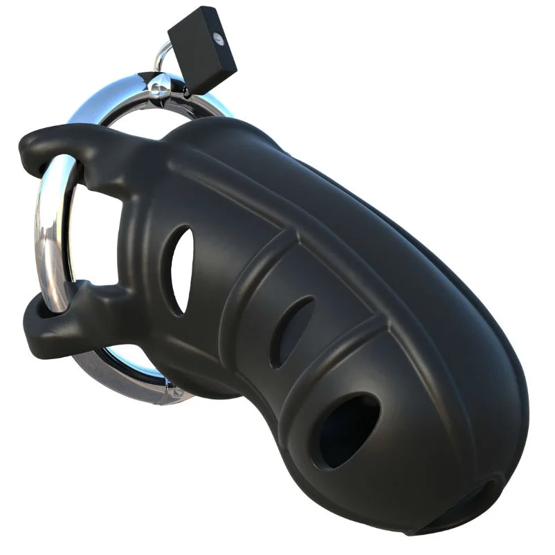 Pipedream Hardcore Silicone Cock Blocker gabbia nera