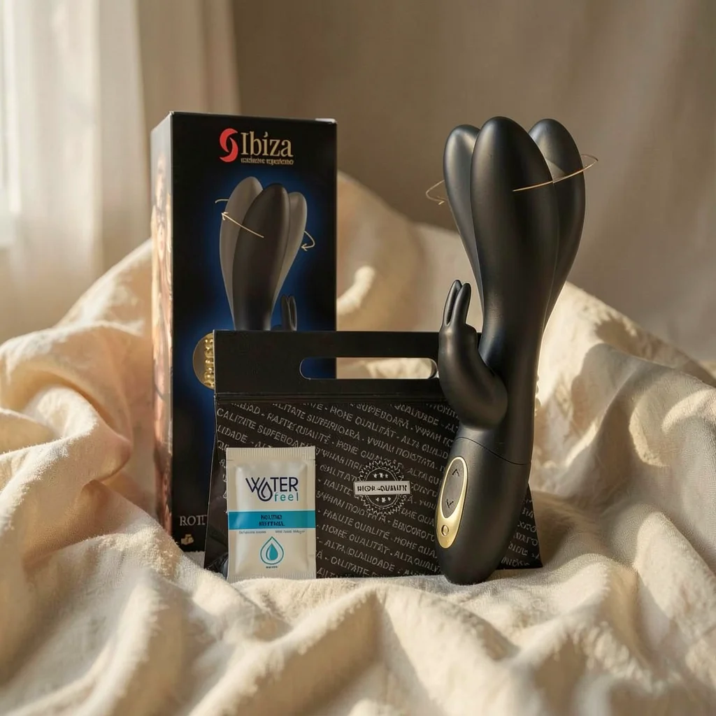 Ibiza Euphoric Spinning Rabbit vibratore rotante 2 motori