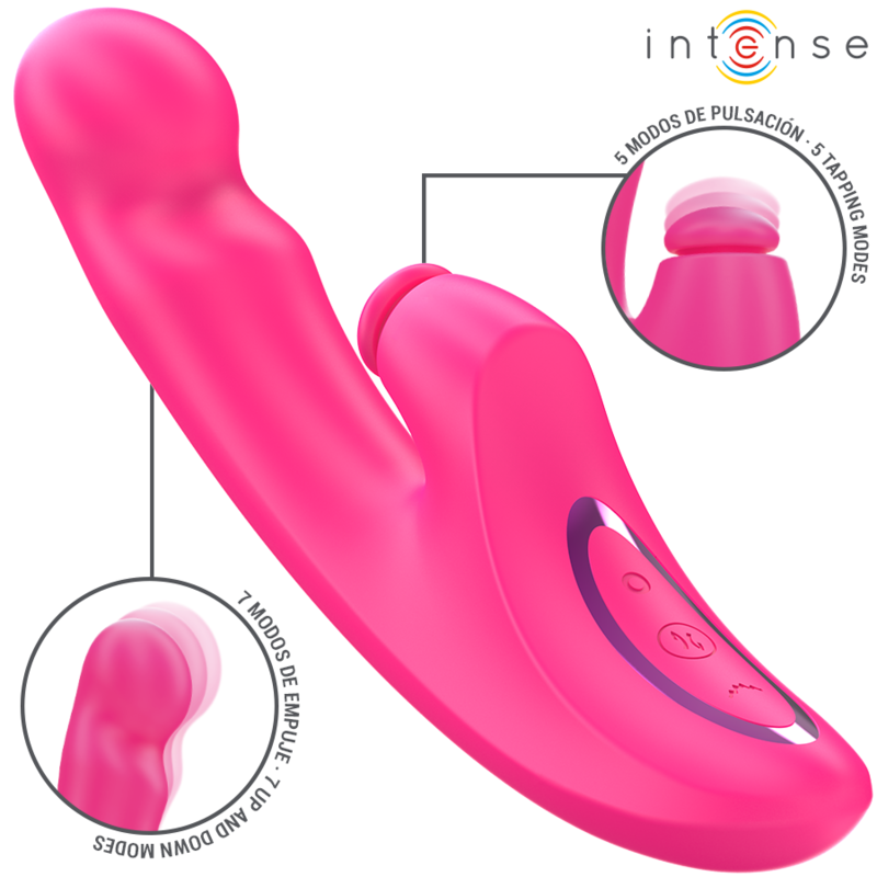 Intense Emi rosa vibratore clitoride aspirazione 13,5 cm