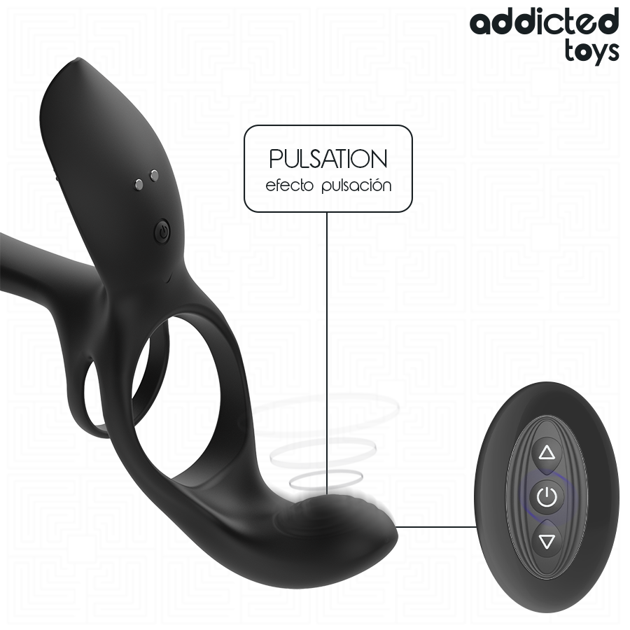 Frutille Addicted Toys Anello Doppio Coppia anello 3 motori