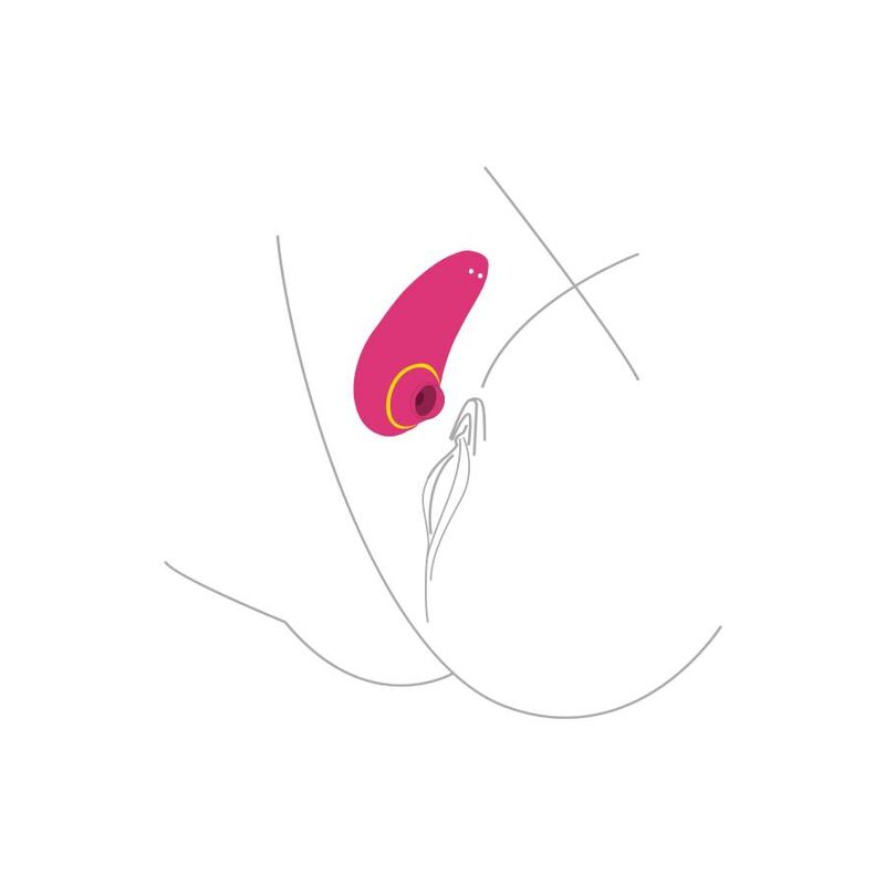 Xocoon Infinite Love stimolatore clitorideo fucsia orale