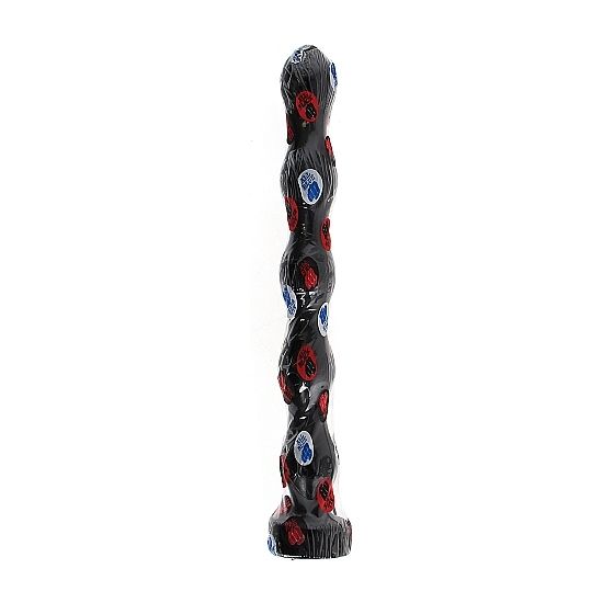 All Black palline anali 41,5 cm 5 sfere PVC