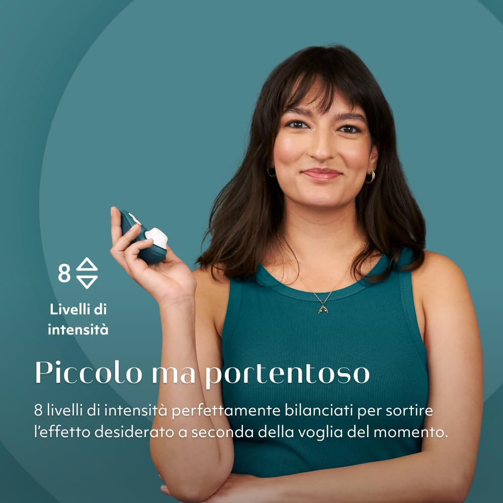 Womanizer Liberty 2 succhia clitoride petrol impermeabile