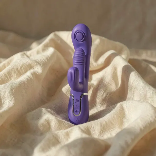 Pretty Love Shania vibratore rabbit linguetta silicone