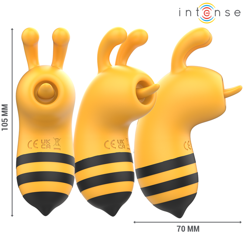 Intense Maya stimolatore clitoride ape giallo