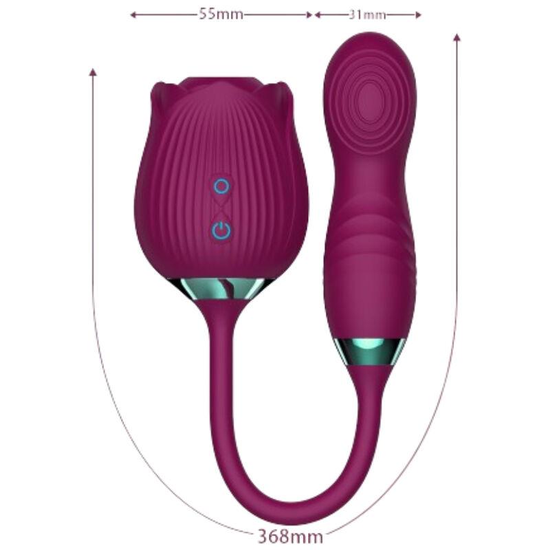 Armony Delight Flower stimolatore clitoride aspirazione viola