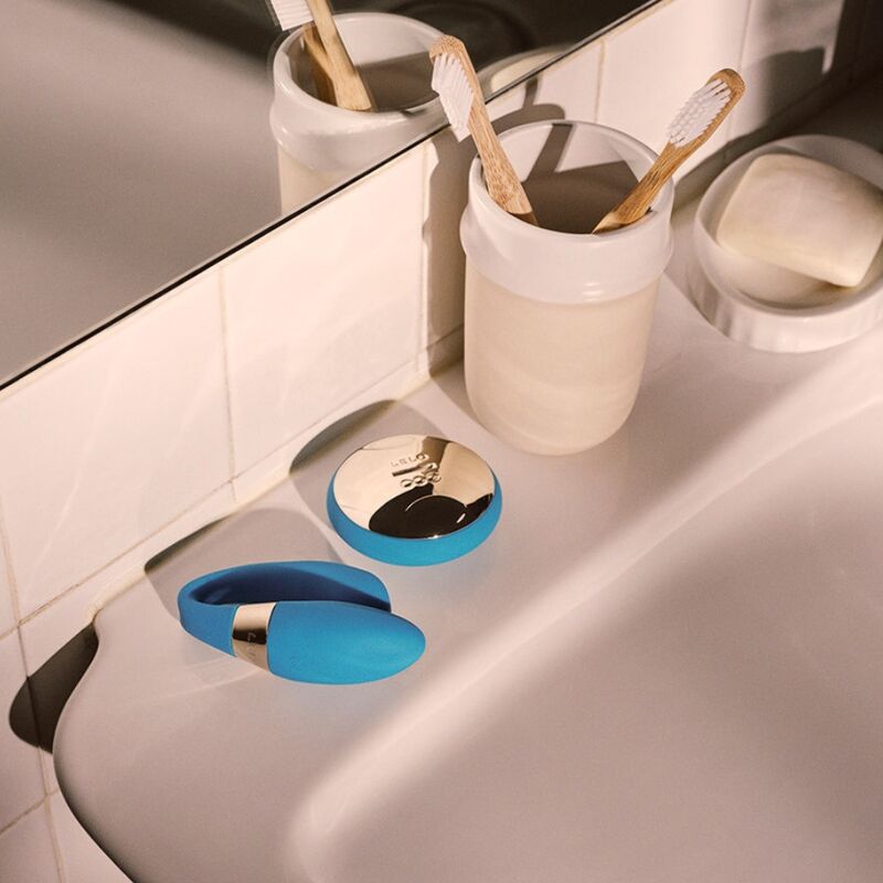 LELO Tiani Duo vibratore di coppia blu con telecomando