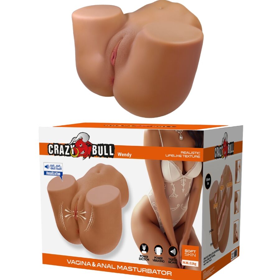Crazy Bull Wendy masturbatore bacino 11 kg vibrante