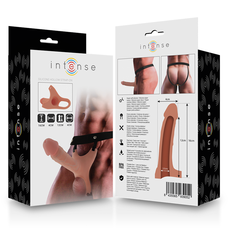 Frutille Intense imbracatura cava 16 cm in TPR naturale