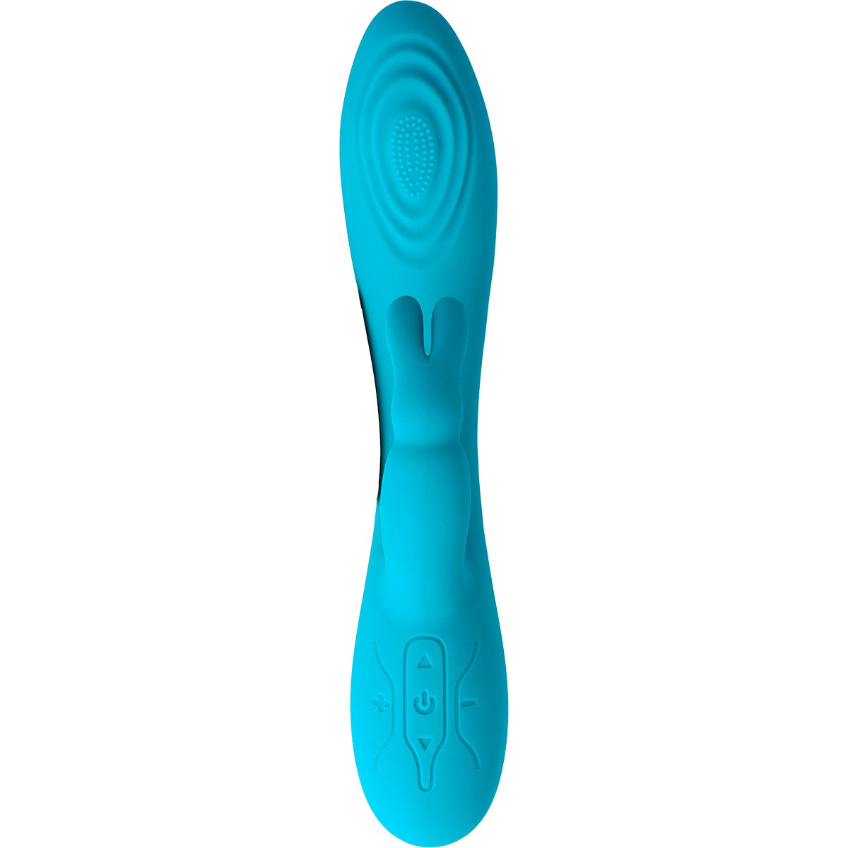 Love Hit Vibes vibratore V9 blu silicone ricaricabile punto G
