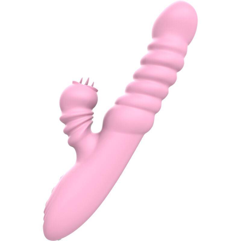 Armony Lingua Viva vibratore riscaldante rosa