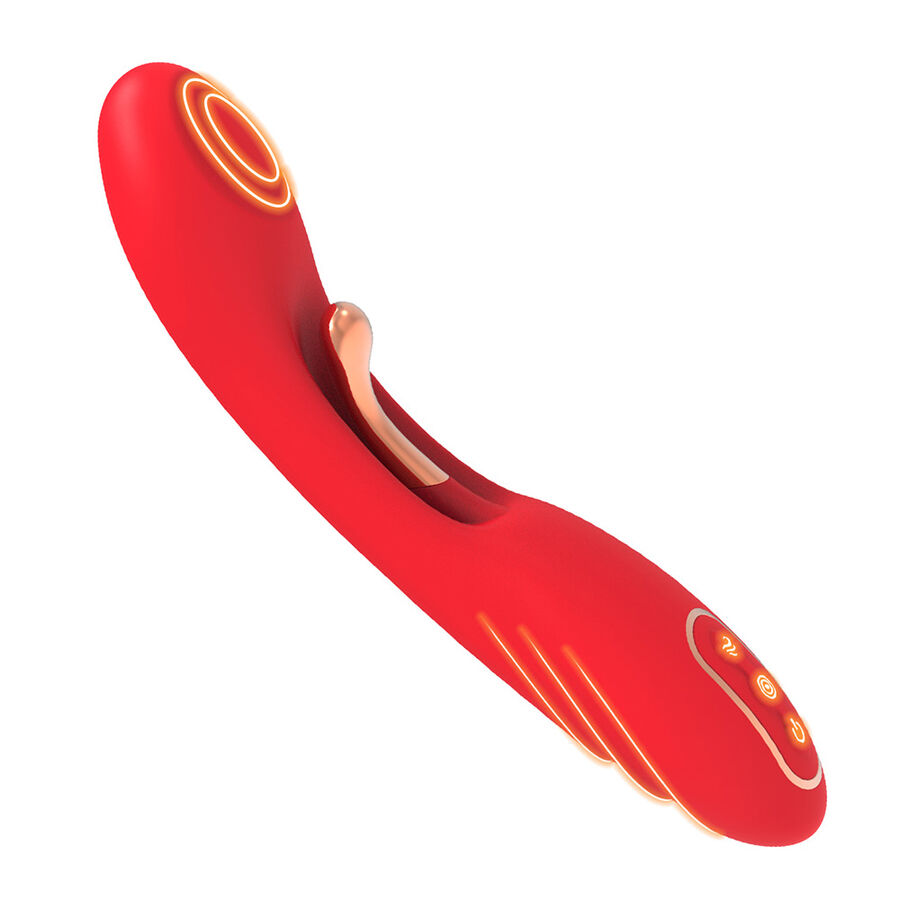 Armony Lingua Oscillante Duo vibratore Rosso punto G