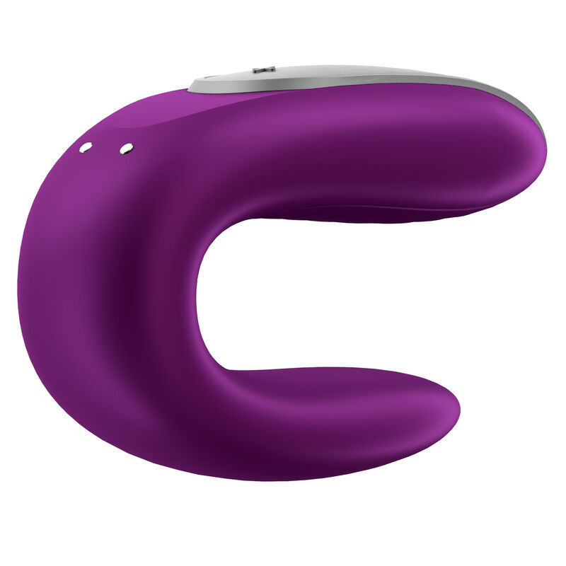 Satisfyer Double Fun vibratore di coppia viola app