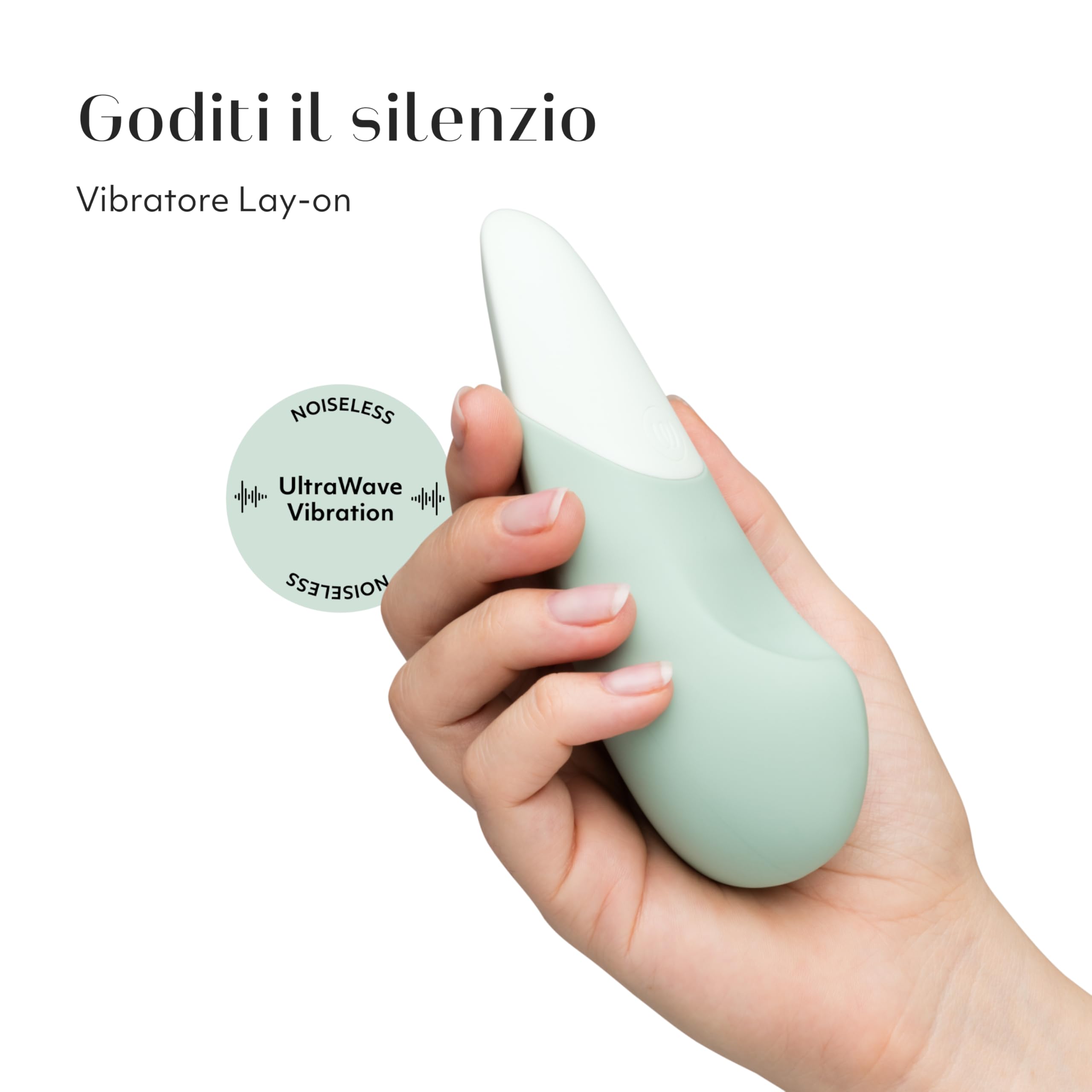 Womanizer Vibe Vibratore Clitorideo Salvia 10 Intensità