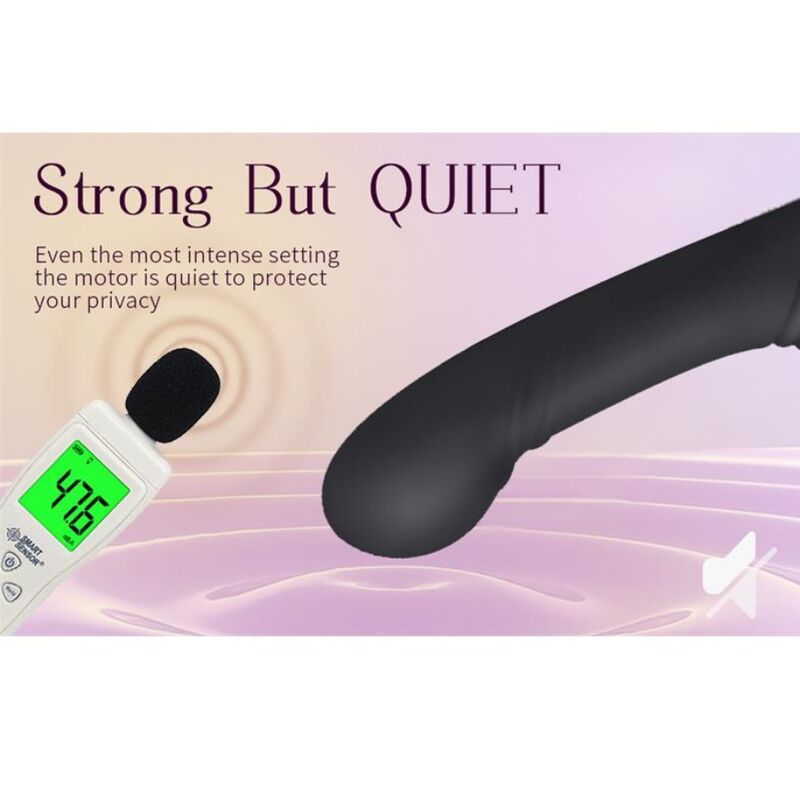 Nalone Allow vibratore doppia testa nero silenzioso