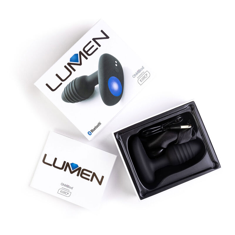 Kiiroo Lumen plug vibrante con LED e app ricaricabile