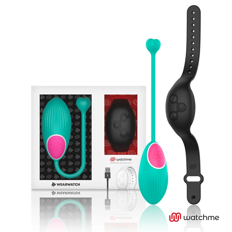 Wearwatch Egg Ovetto Vibrante Acquamarina Silicone Medicale