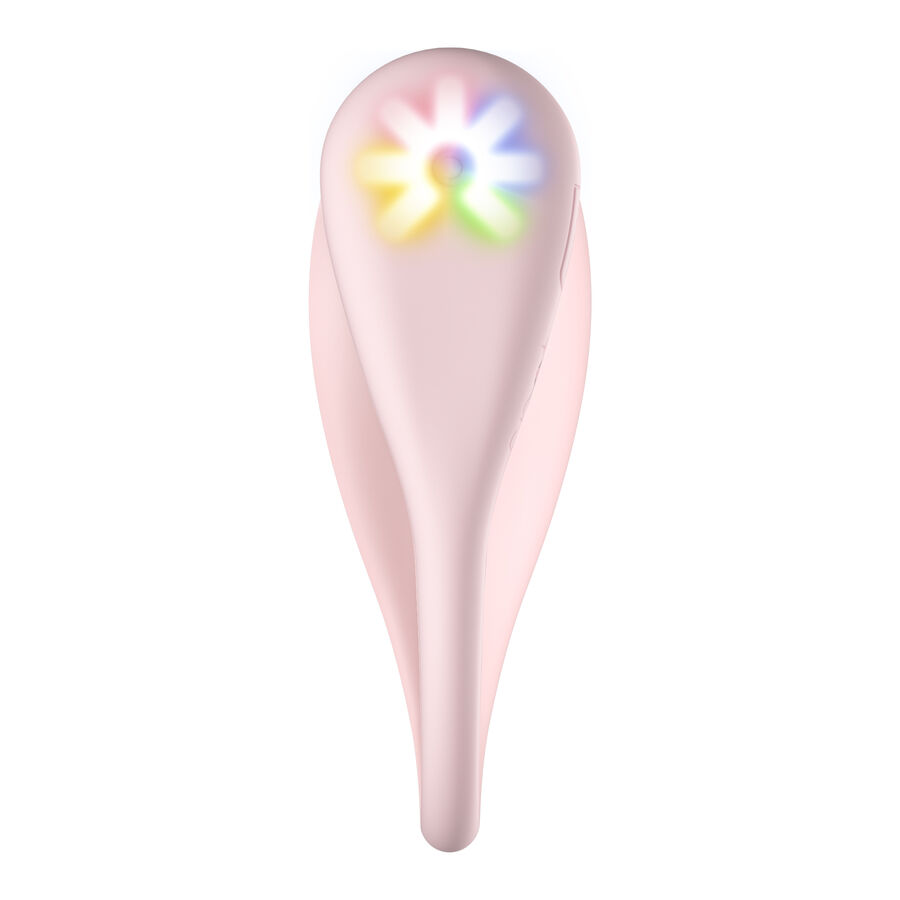Kiiroo Spot Kiss Me vibratore coppia rosa forma a U