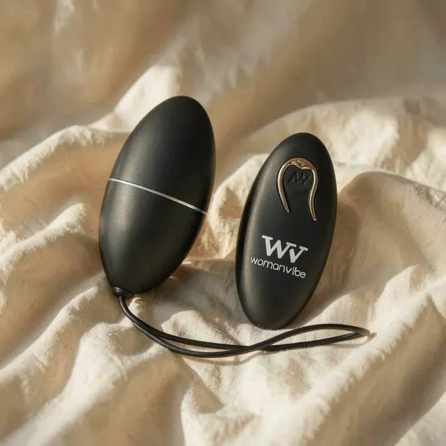 Frutille Womanvibe Alsan Egg uovo vibrante nero telecomando