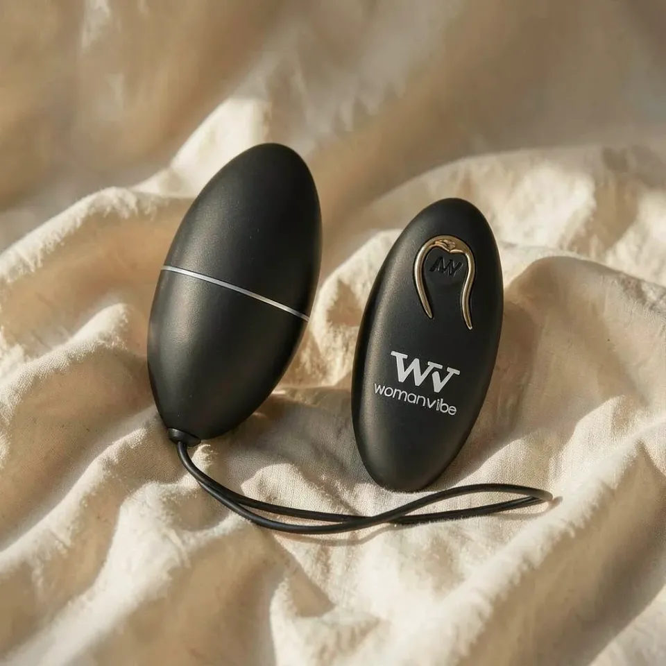 Frutille Womanvibe Alsan Egg uovo vibrante nero telecomando
