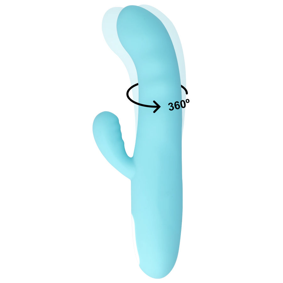 MIA Eiffel vibratore rabbit blu 10 vibrazioni