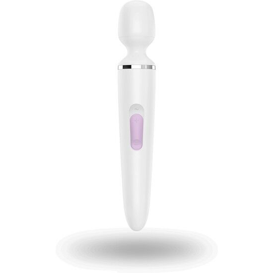 Satisfyer Wand-er Woman Vibratore Wand Bianco Silenzioso