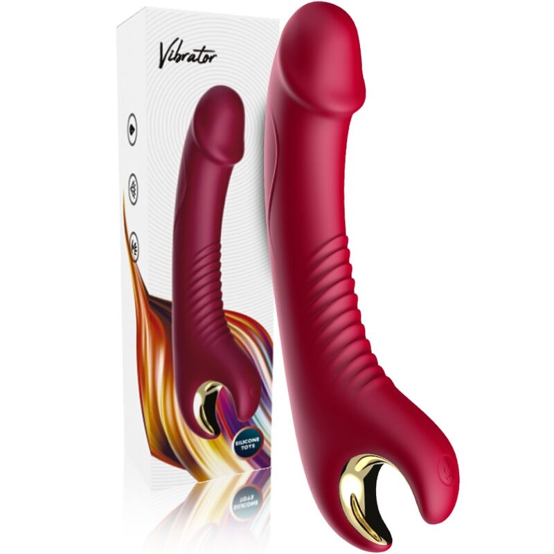 Armony Prince Rosso vibratore pieghevole
