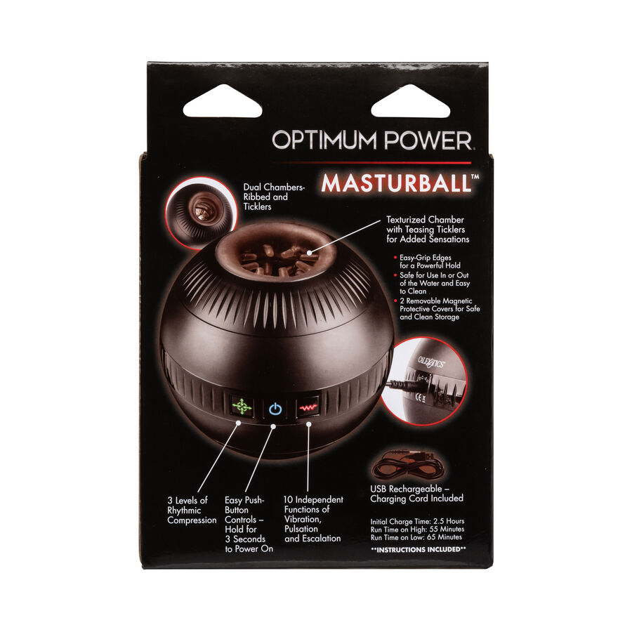 CalExotics Optimum Power Masturball masturbatore sensibile pressione