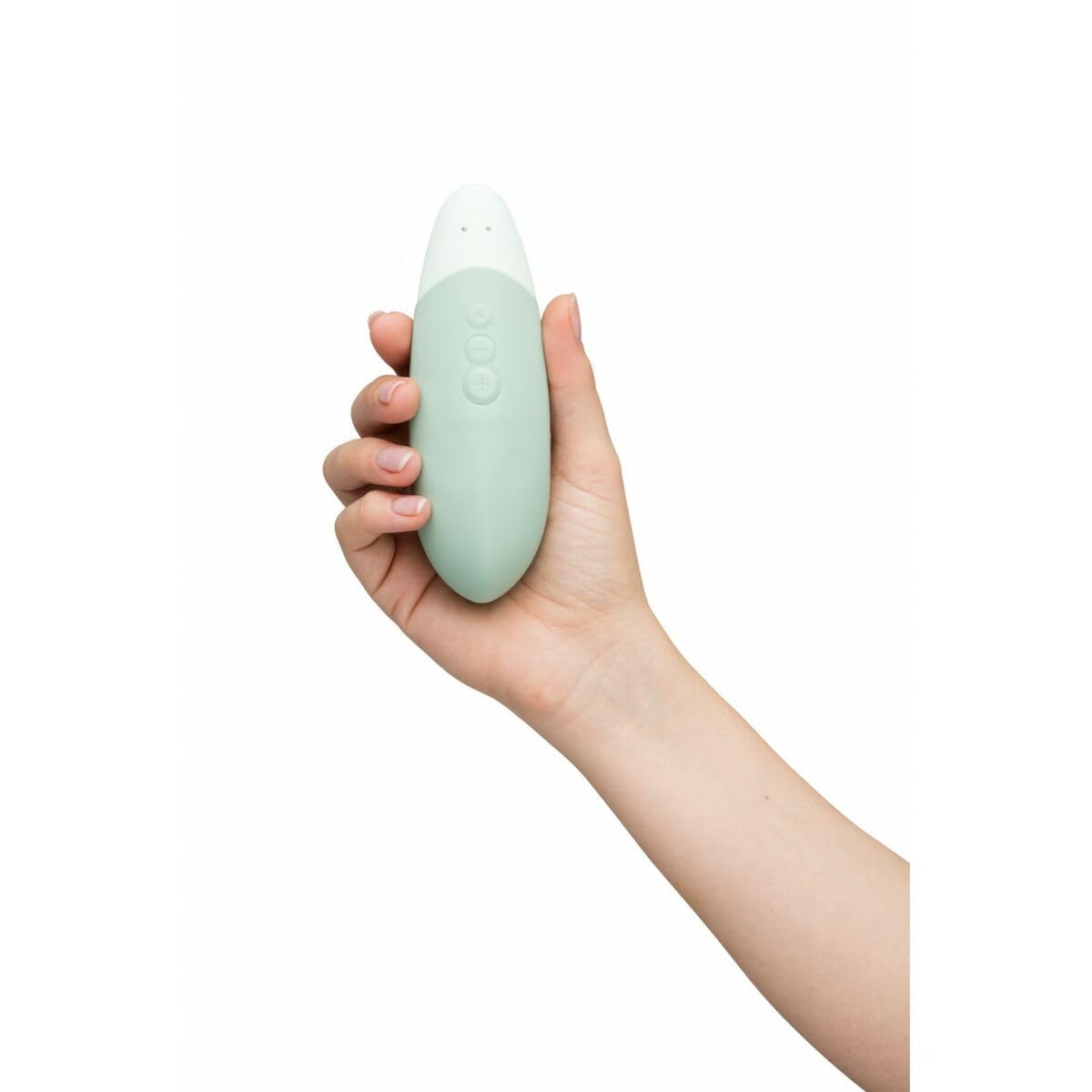 Womanizer Mini vibratore clitoride verde resistente all'acqua