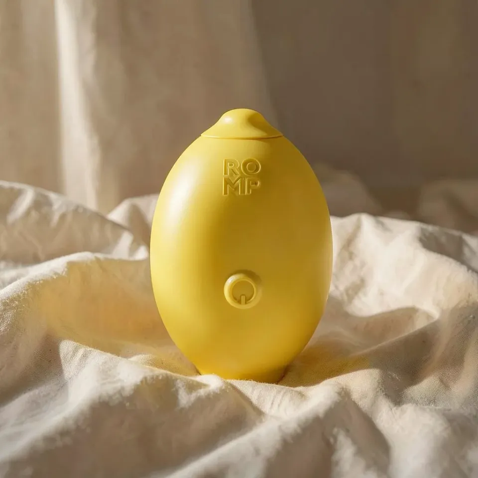 Romp Lemon Crush stimolatore clitoride giallo onde pressione