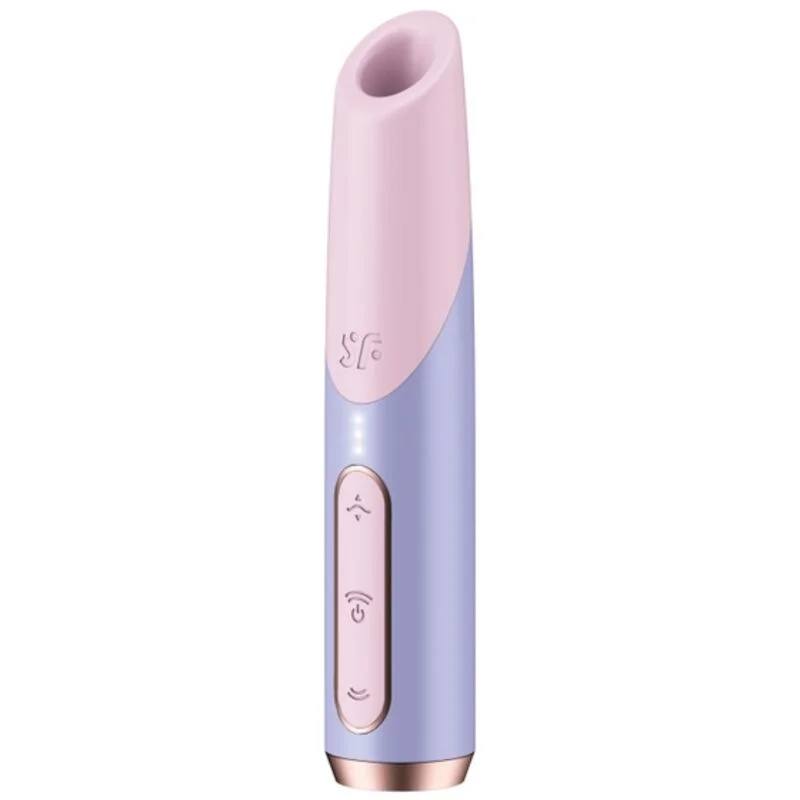 Satisfyer Bold Kiss stimolatore clitoride rosa viola ad onde