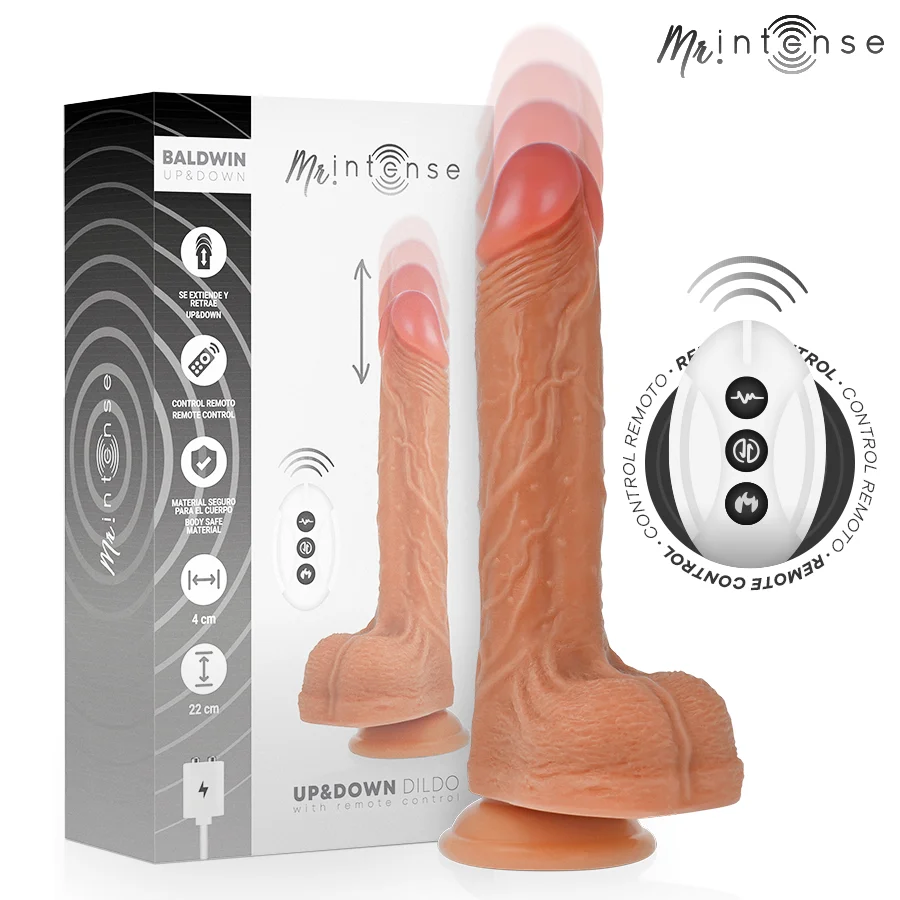 Frutille MR Intense Baldwin vibratore con spinta