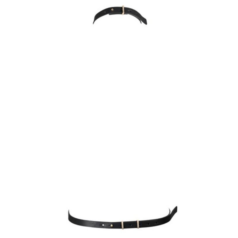 Bijoux Indiscrets Maze pettorina harness nero regolabile vegano