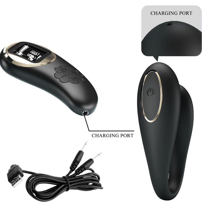Pretty Love Nathan vibratore coppia nero telecomando