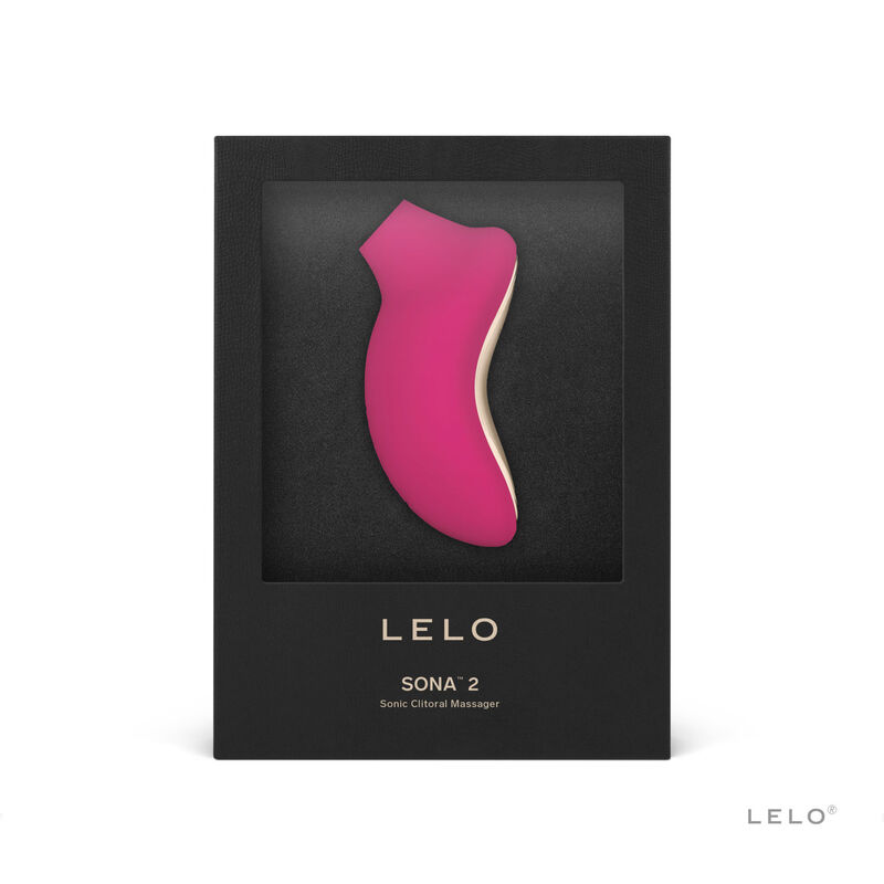 LELO SONA 2 Cherry stimolatore clitoride sonico 12 modi