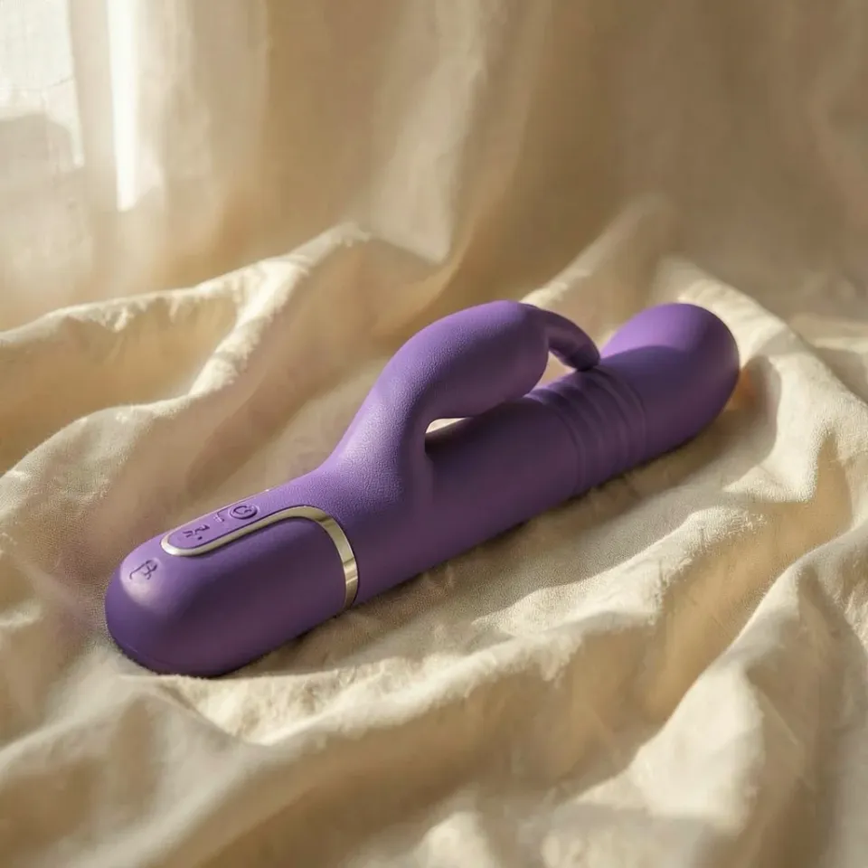 Pretty Love Coale vibratore viola rotante e spingente