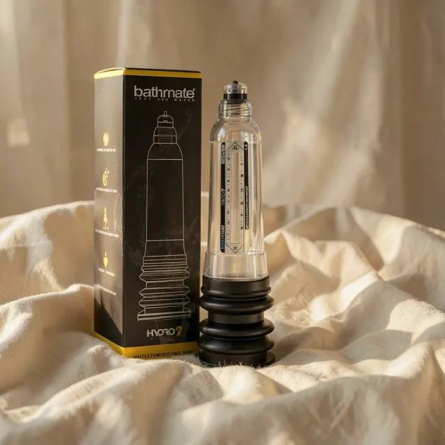 Bathmate Hydro 7 Hercules pompa peniena trasparente