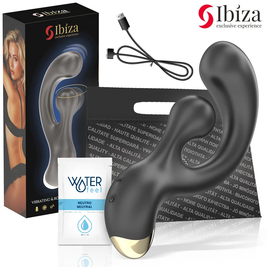 Frutille Ibiza stimolatore rotante punto G 95 mm