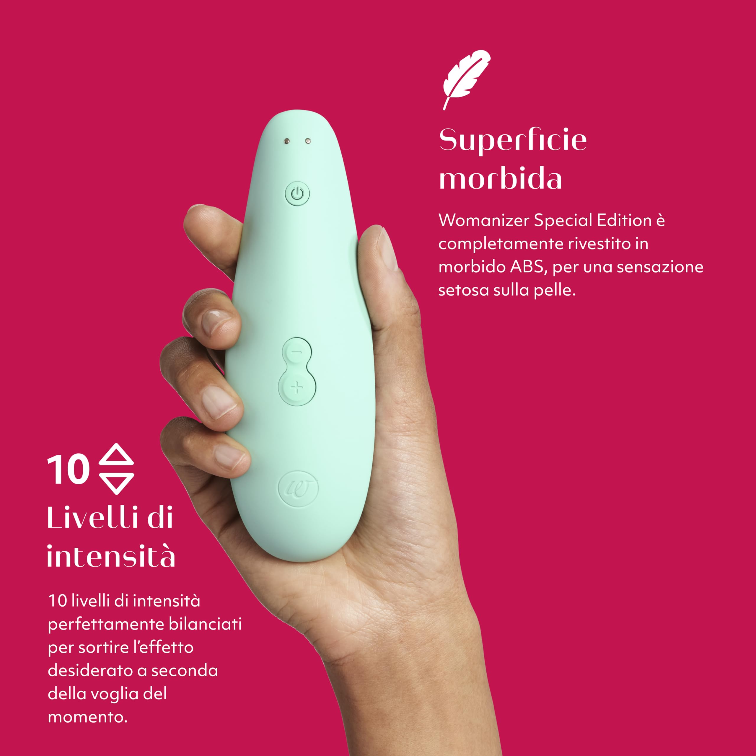 Womanizer Classic 2 Special Edition stimolatore Mint +lube