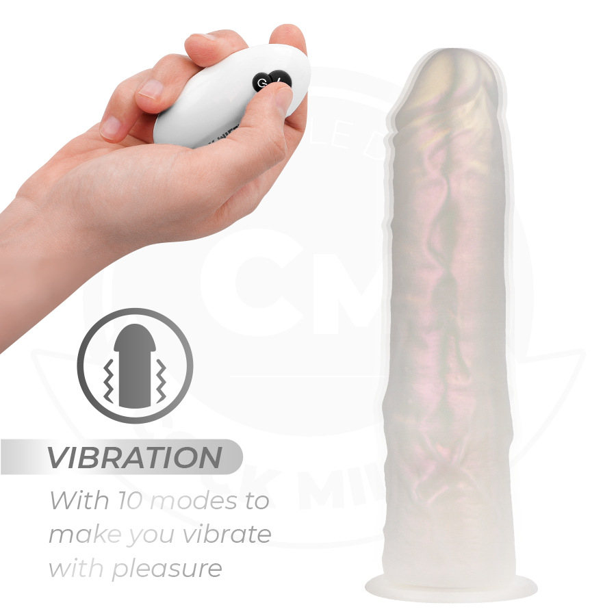 Cock Miller Realist Light 20,5 vibratore con luce LED