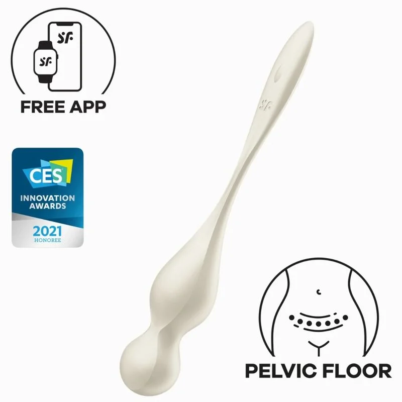 Satisfyer Love Birds 1 palline vaginali bianche